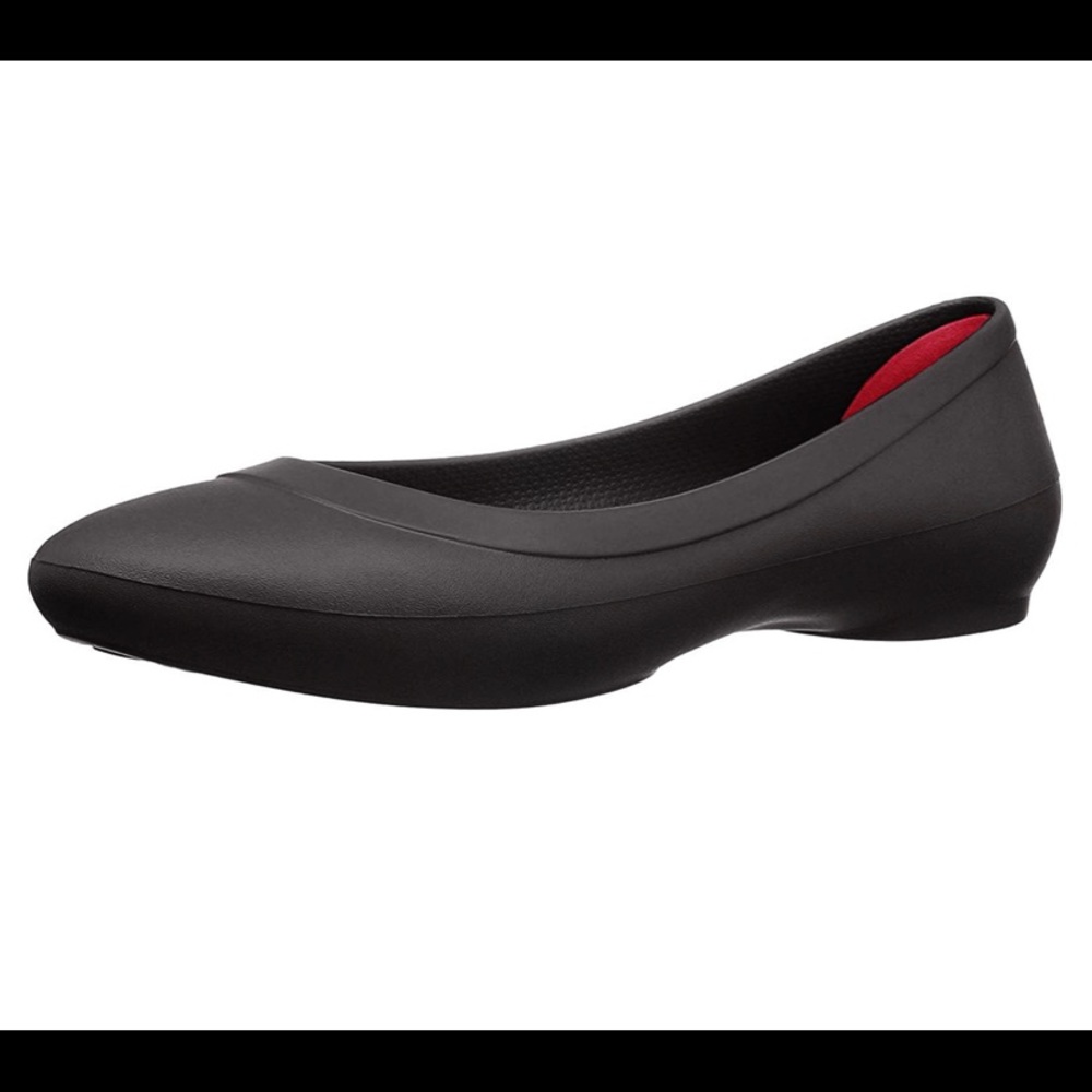 🔥🔥🔥 CROCS black flats